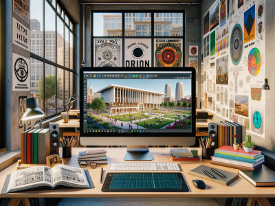 El curso de V-Ray que te enseña a hacer renders de proyectos de diseño de espacios públicos