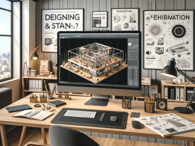 El curso de V-Ray que te enseña a hacer renders de proyectos de diseño de stands para ferias