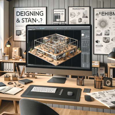 El curso de V-Ray que te enseña a hacer renders de proyectos de diseño de stands para ferias
