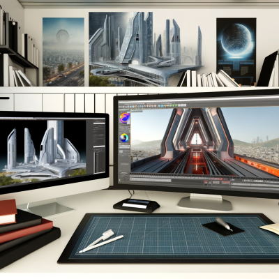 ¡Aprende a crear renders de arquitectura futurista con nuestro curso de V-Ray!