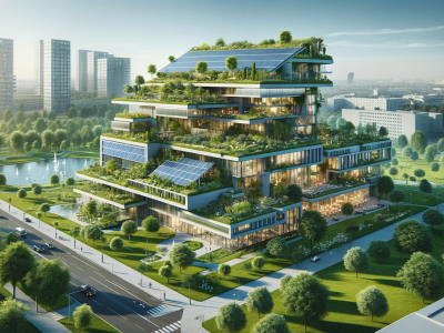 ¡Aprende a crear renders de proyectos de arquitectura sostenible con nuestro curso de V-Ray!