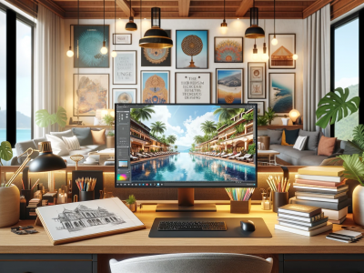 El curso de V-Ray que te lleva a hacer renders de proyectos de diseño de espacios para el turismo y la hospitalidad