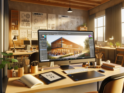 El curso de V-Ray que te enseña a hacer renders de proyectos de diseño de espacios para la comunidad y el bienestar social