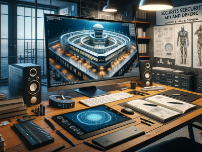 Aprende a crear renders de proyectos de diseño de espacios para la seguridad y defensa con nuestro curso de V-Ray