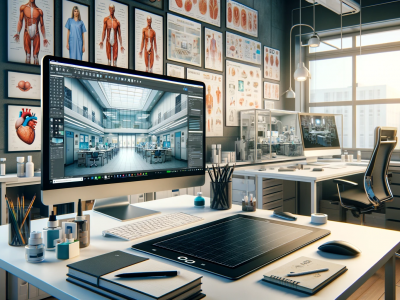 El curso de V-Ray que te lleva a hacer renders de proyectos de diseño de espacios para la salud y la medicina