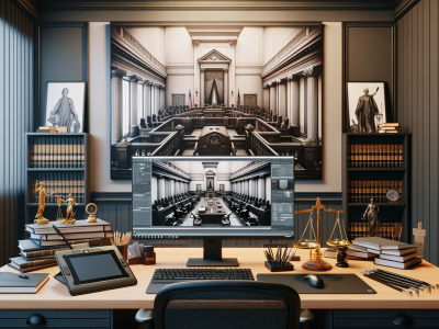 El curso de V-Ray que te enseña a hacer renders de proyectos de diseño de espacios para la justicia y la ley