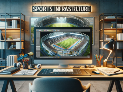 Aprende a crear renders de proyectos de diseño de espacios para la infraestructura deportiva con nuestro curso de V-Ray
