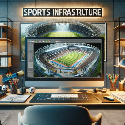 Aprende a crear renders de proyectos de diseño de espacios para la infraestructura deportiva con nuestro curso de V-Ray