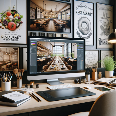 Aprende a crear renders de proyectos de diseño de restaurantes con nuestro curso de V-Ray