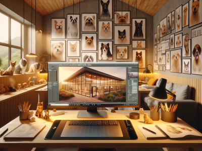 El curso de V-Ray que te lleva a hacer renders de proyectos de diseño de espacios para mascotas y animales
