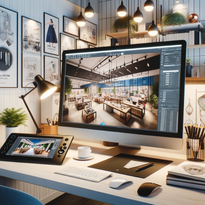 Cómo hacer renders de proyectos de diseño de tiendas físicas con V-Ray: ¡Nuestro curso te lo enseña!