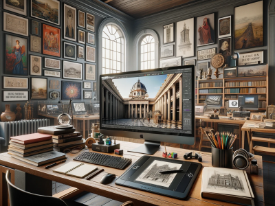 El curso de V-Ray que te enseña a hacer renders de proyectos de diseño de espacios para museos