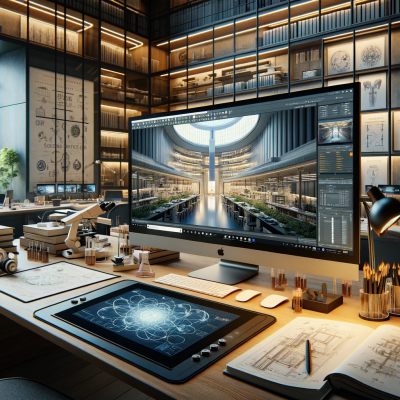 El curso de V-Ray que te enseña a hacer renders de proyectos de diseño de espacios para la ciencia y la investigación