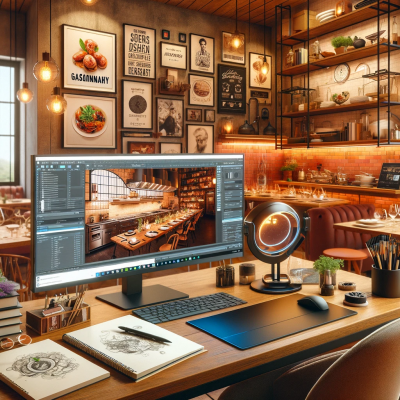 Aprende a crear renders de proyectos de diseño de espacios para la gastronomía con nuestro curso de V-Ray