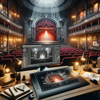 El curso de V-Ray que te enseña a hacer renders de proyectos de diseño de teatros