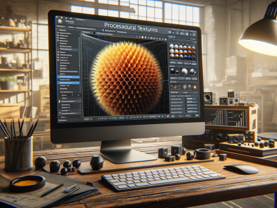 ¿Cómo se pueden usar las texturas procedurales en VRay para crear superficies detalladas?
