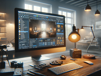 ¿Cómo se pueden simular efectos de iluminación artificial en VRay?