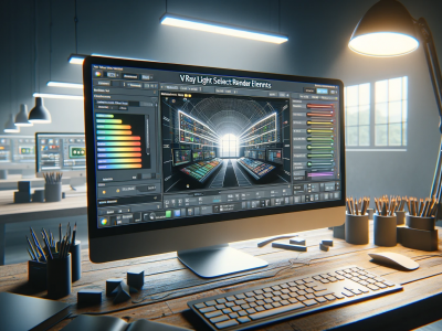 ¿Qué son los V-Ray Light Select Render Elements y cómo se utilizan?