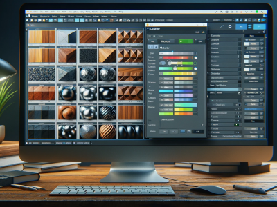 ¿Cómo se puede utilizar VRay para simular diferentes materiales como madera, metal y vidrio?