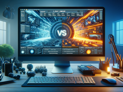 ¿Cómo funciona VRay en comparación con otros motores de renderizado?