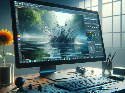 ¿Cómo se pueden simular superficies mojadas o con agua en VRay?