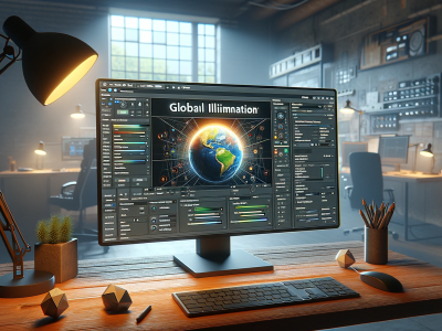 ¿Qué es la Global Illumination en VRay y cómo se configura?